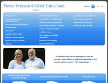 Tablet Screenshot of pierre-vreysen.be